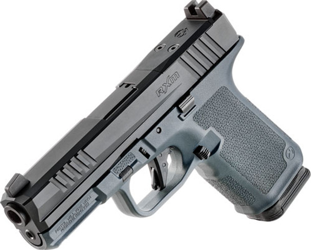 10-SHOT STEALTH GREY GRIPRUGER RXM 9MM LUGER 4" ADJ 