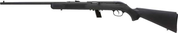 BLUED/BLACK SYNTHETICSAVAGE 64FL 22LR 21" BBL LH 