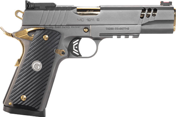 MATCH TITANIUM/GOLD 8RD TALOGIRSAN MC1911 NEGOTIATOR 45ACP 
