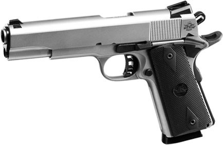 45ACP 5" FS 8RD MATTE NICKELROCK ISLAND ROCK STANDARD FS 