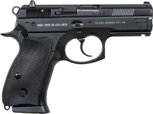 BLACK POLYCOTE FINISHCZ P-01 9MM FS 14-SHOT 