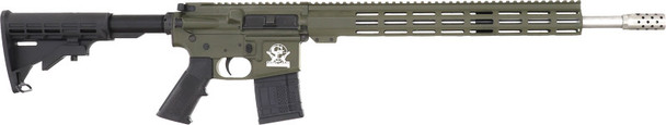 18" S/S BBL OD GREENGLFA AR15 450 BUSHMASTER 