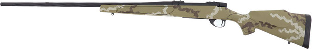22-250 26" W/MB BLK CERA/BRNWEATHERBY VANGUARD OUTFITTER 