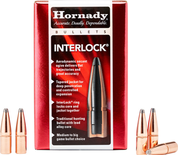 165GR JSP 100CT 15BX/CSHORNADY BULLETS 30 CAL .308 