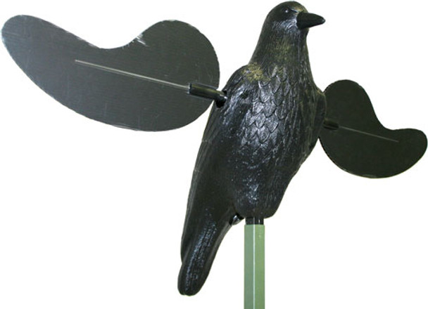 W/ BUILT IN ON/OFF TIMESMOJO CROW SPINNING WING DECOY 