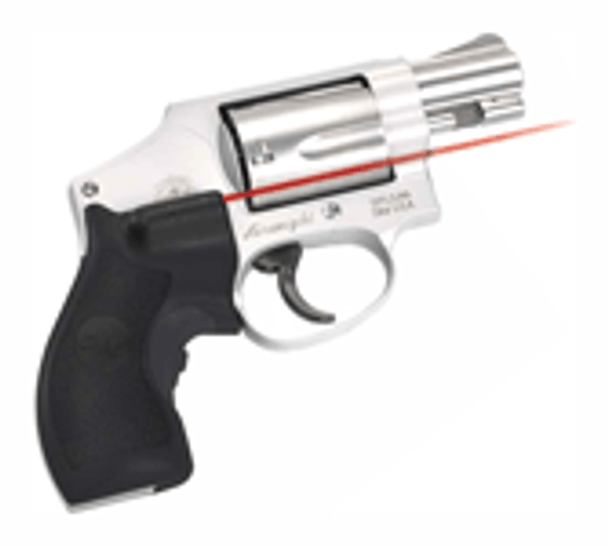 RED S&W J-FRAME ROUND BUTTCRIMSON TRACE LASER LASERGRIP 