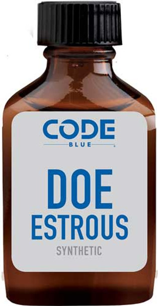 DOE ESTRUS 1FL OZCODE BLUE DEER LURE SYNTHETIC 
