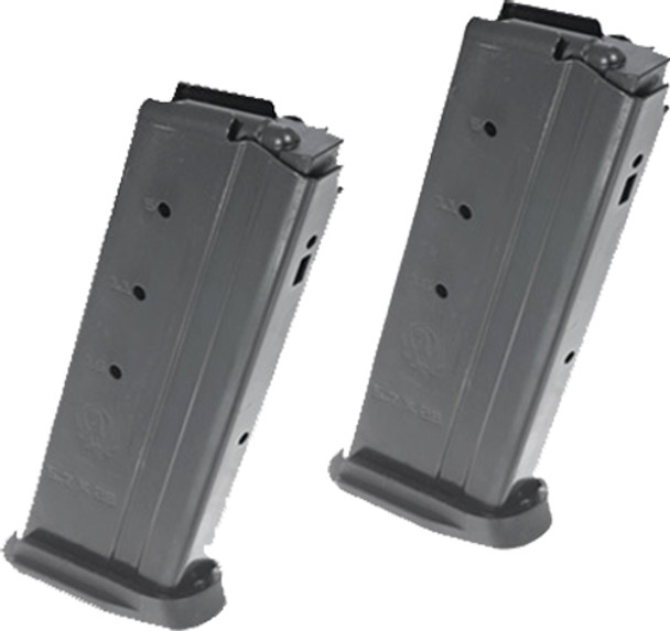 20RD 2-PACKRUGER MAGAZINE 57 5.7X28 