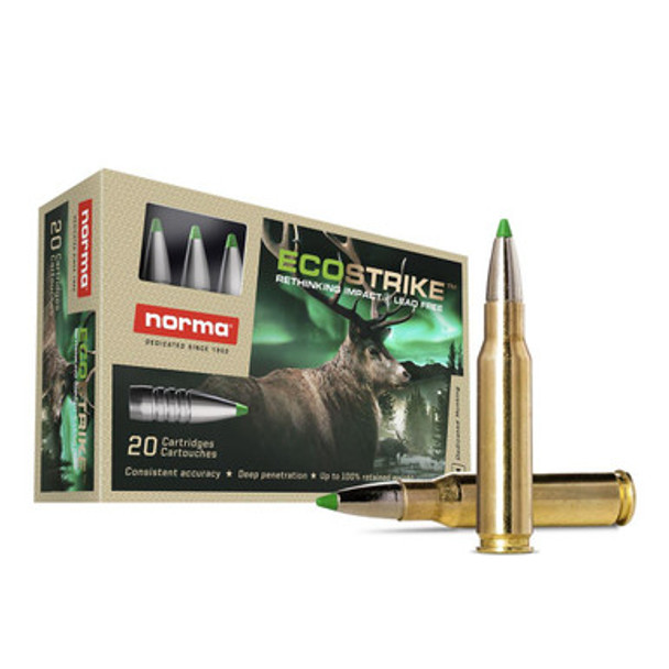 Norma EcoStrike Rifle Ammunition .300 WSM 165gr PT 20/ct