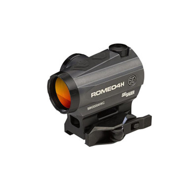 Sig Sauer ROMEO4H Red Dot Sight - 1x20mm 1 MOA Red Dot Ballistic CirclePlex Reticle Graphite