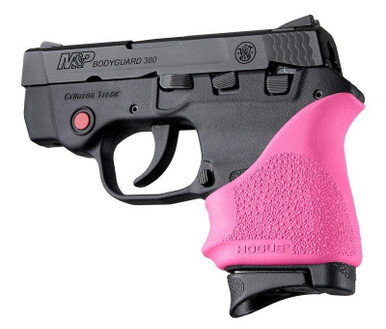 Hogue HandAll Beaver Grip Sleeve S&W Bodyguard 380/Taurus TCP & Spectrum Pink