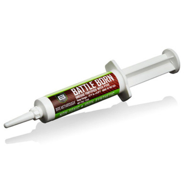 Breakthrough Clean Technologies Battle Born Grease with PTFE 12cc Syringe Clear