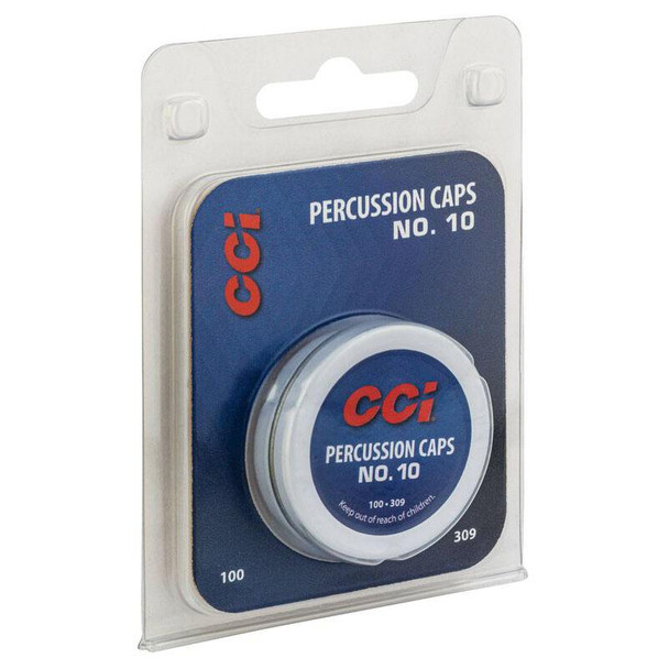 CCI #10 Percussion Caps for Muzzleloading - 1000/ct