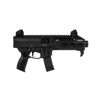 CZ USA Scorpion 3+ Handgun 9mm Luger 20rd Magazines (5) 7.8" 1/2x28 Threaded Barrel Black with QD Sling Mount