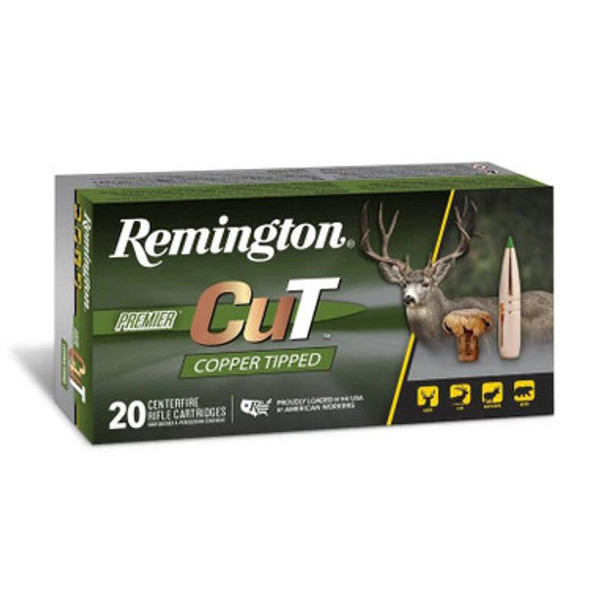 Remington Premier Cut Copper Tipped Rifle Ammunition 300 Win Mag 150gr PT 3960 fps 20/ct