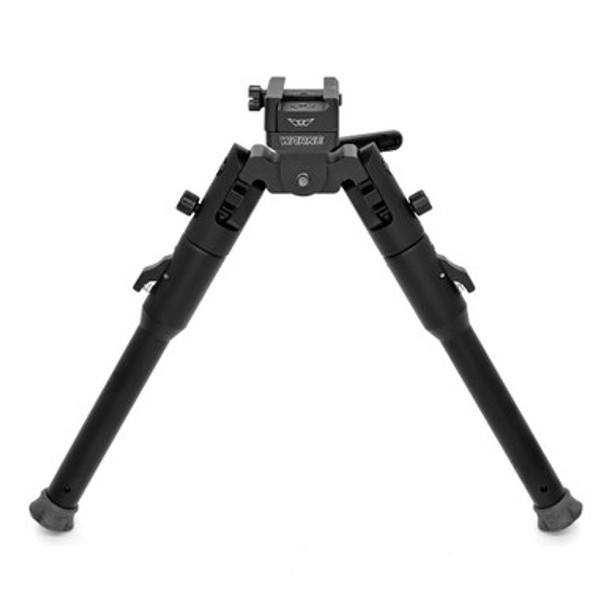 Warne Skyline Lite Bipod with Fixed Picatinny Rail Interface Black