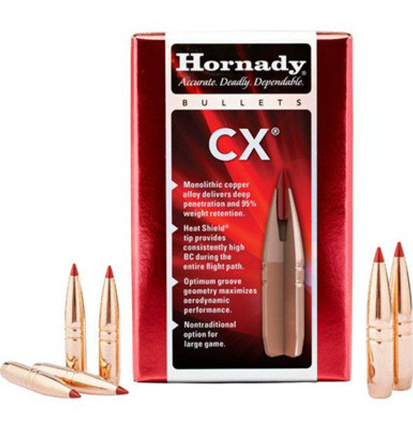 Hornady CX Bullets 6mm .243 cal 80gr 50/rd