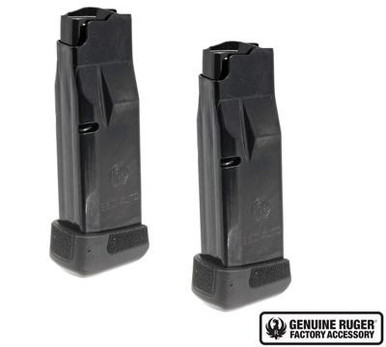 Ruger LCP MAX 380 Handgun Magazine Black .380 ACP 12/rd 2 Pack