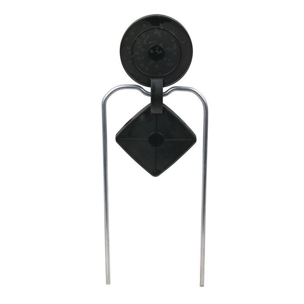 Champion Duraseal Spinner Target Double Gong Black