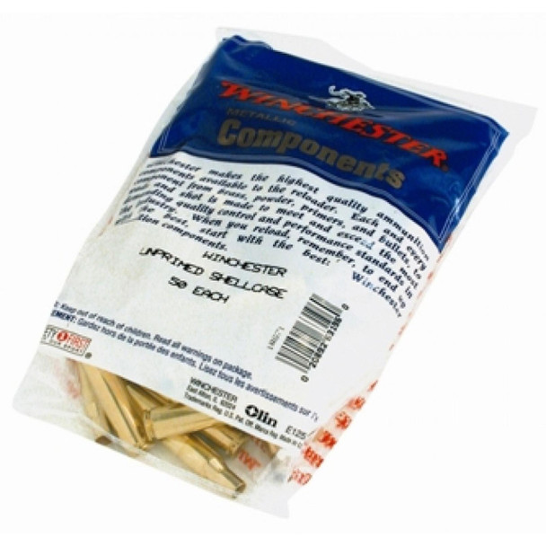 Winchester Unprimed Brass Rifle Cartridge Cases 50/ct .257 Roberts (+P)