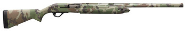 Winchester SX4 Waterfowl Hunter Woodland 12 GA Shotgun 4rd Magazine 26" Barrel Camo 3" Chamber