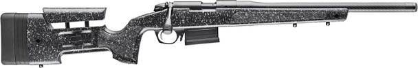 Bergara B-14R Left Hand Rifle .22 LR 10rd Magazine 18" carbon Fiber Barrel Black/Grey stock