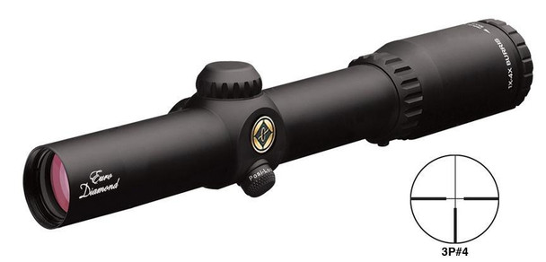 BLEMISHED Burris 1-4x24 Euro-Diamond Rifle Scope 3P#4 Reticle Matte Posi-Lock