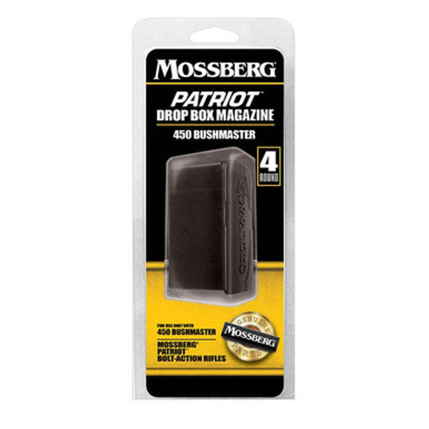 Mossberg Patriot Bolt Action Rifle Magazine Black .450 Bushmaster 4/rd
