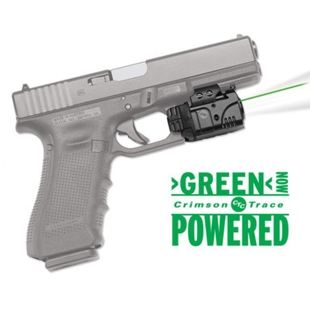 Crimson Trace Rail Master Pro Laser Sight & Tactical Light Combo- Universal Green Laser