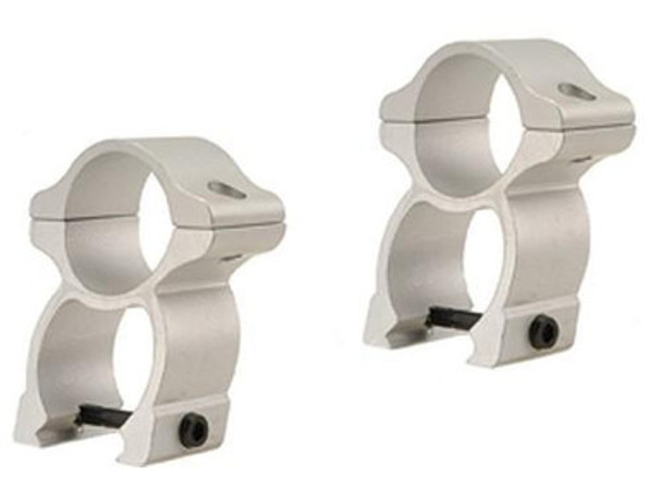 Leupold 2-Piece Rifleman Detachable Weaver-Style See-Thru Aluminum Rings 1" High Silver