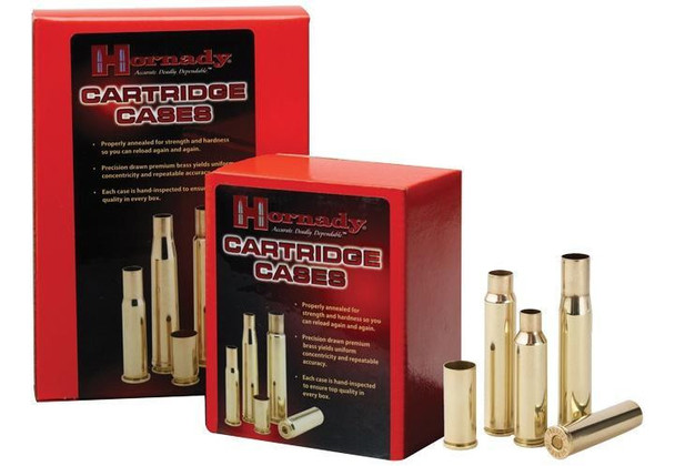 Hornady Unprimed Brass Rifle Cartridge Cases 50/ct 6.5-284 Norma