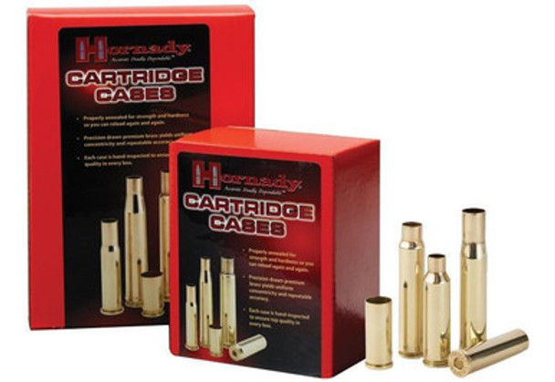 Hornady Unprimed Brass Rifle Cartridge Cases 50/ct 6.5-284 Norma