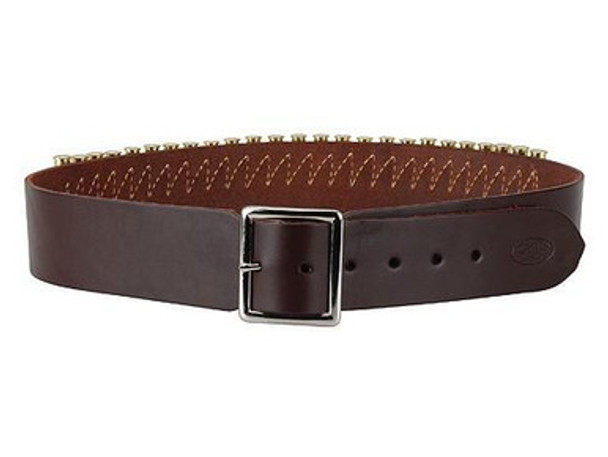 Hunter Leather Specialty Belts .38 Caliber 40" - 45" Large Antique Brown