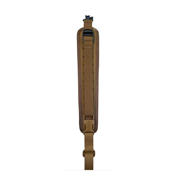 TacShield PRS Hands Free Rifle Sling with Stud QD Swivels Coyote