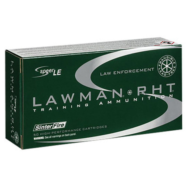 Speer Lawman Handgun Ammunition .45 Auto 155gr RHT Frangible 1130 fps 50/ct