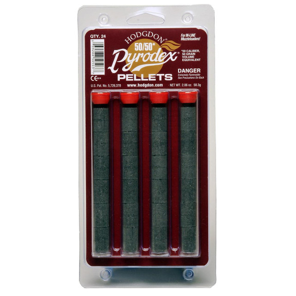 Hodgdon Pyrodex Pellets .50 cal 50 gr Pellets - 24/ct