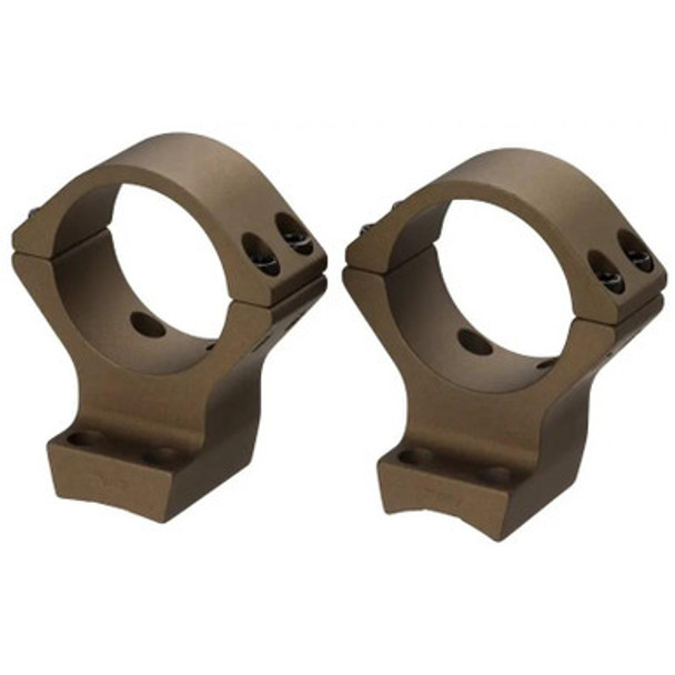 Browning X-Bolt Integrated Scope Mount System Mounts 1" Med Smoke Bronze Cerakote