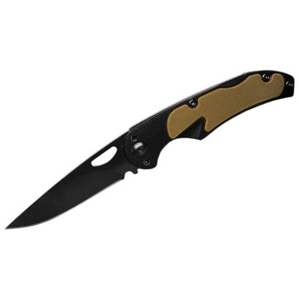 ABKT Elite Mark II Lockback Folding Knife 2-1/2" Drop Point Blade Tan