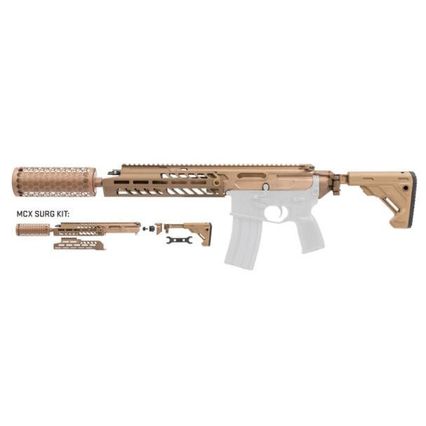 SIG MCX-SURG 556 Suppressed Upper Receiver 5.56mm 11.5" Barrel FDE w/Suppressor