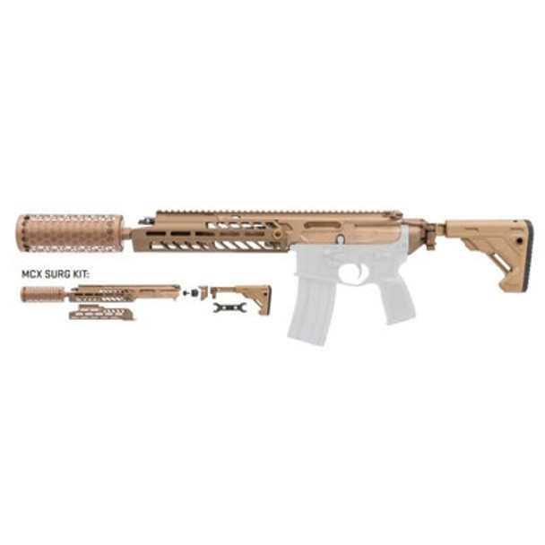 SIG MCX-SURG 556 Suppressed Upper Receiver 5.56mm 11.5" Barrel FDE w/Suppressor