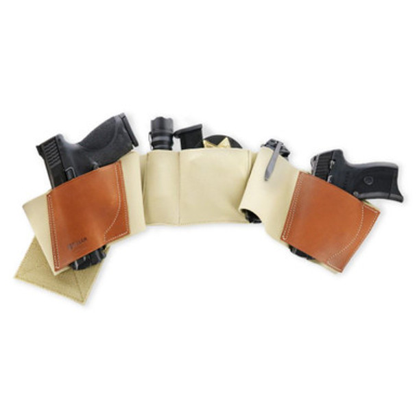 Galco Underwraps Belly Band 2.0 for Glock 30 with Rail Khaki Small Ambi
