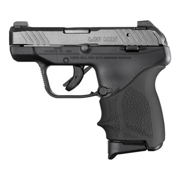 Hogue HandAll Beavertail Grip Sleeve Ruger LCP Max Black