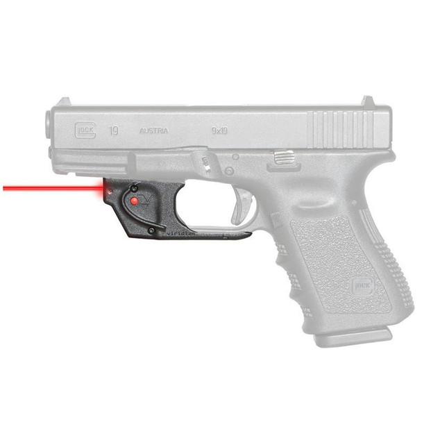 Viridian E Series Red Laser Sight for Glock 22/23/17/19 Black