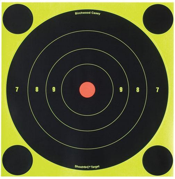 Birchwood Casey Shoot-N-C 8" Bull's Eye Targets