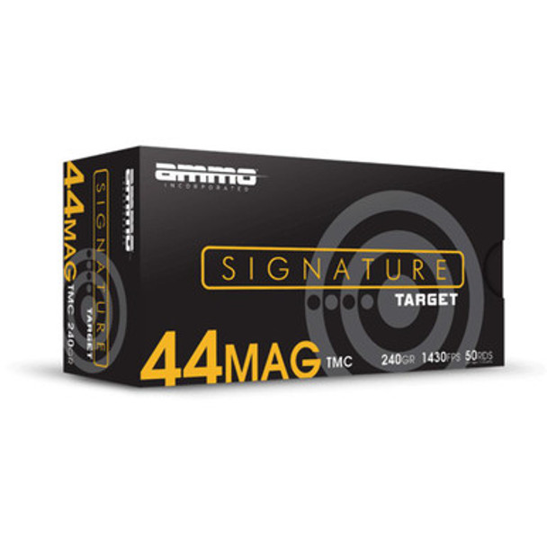 Ammo Inc Signature Handgun Ammunition .44 Rem Mag 240gr TMJ 1430 fps 50/ct
