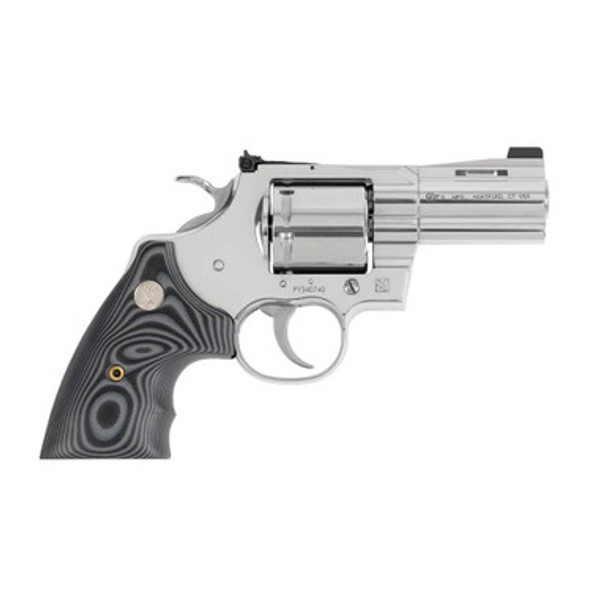 Colt Python Combat Elite Handgun .357 Magnum 6rd Capacity 3" Barrel Stainless Steel with Black Grips