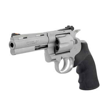 Colt Python Handgun .357 Mag 6rd Capacity 4.25" Barrel Matte Stainless with Black Hogue Grips