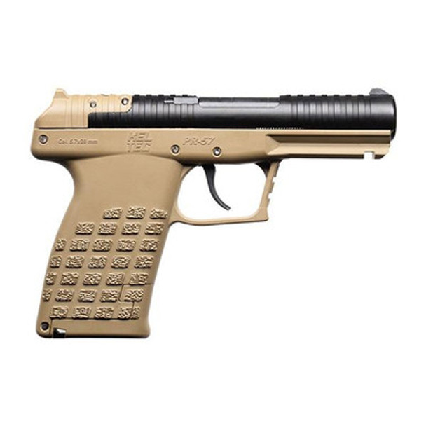 Kel-Tec PR57 Handgun 5.7x28mm 20rd Magazine(1) 4.64" Barrel Tan Frame Stripper Clips Optic Plate