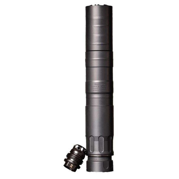 Rugged Suppressor SurgeX Suppressor 7.62mm Universal Threads 1.375x24 Black with M3 Brake