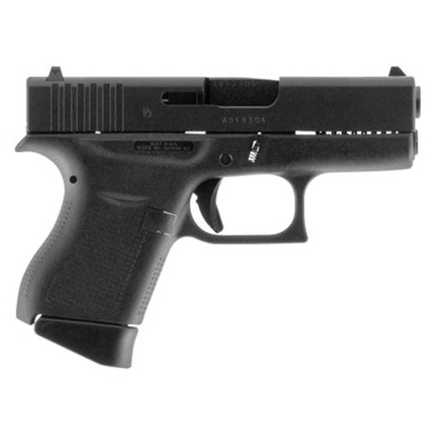 Glock 43 Subcompact Handgun 9mm Luger 6/rd Magazines (2) 3.41" Barrel Black USA REBUILT
